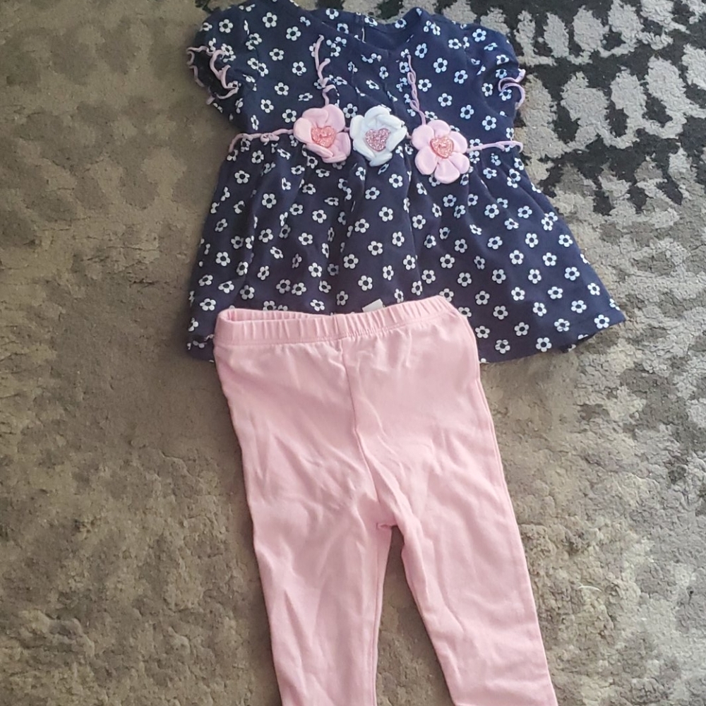 Baby girl matching set